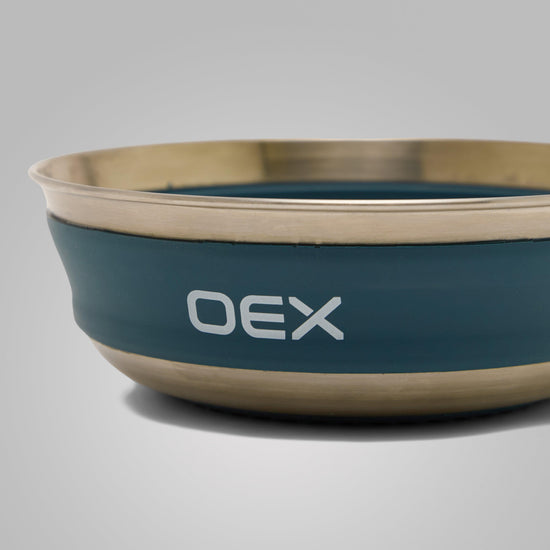 Ascent Medium Stainless Steel Collapsible Bowl