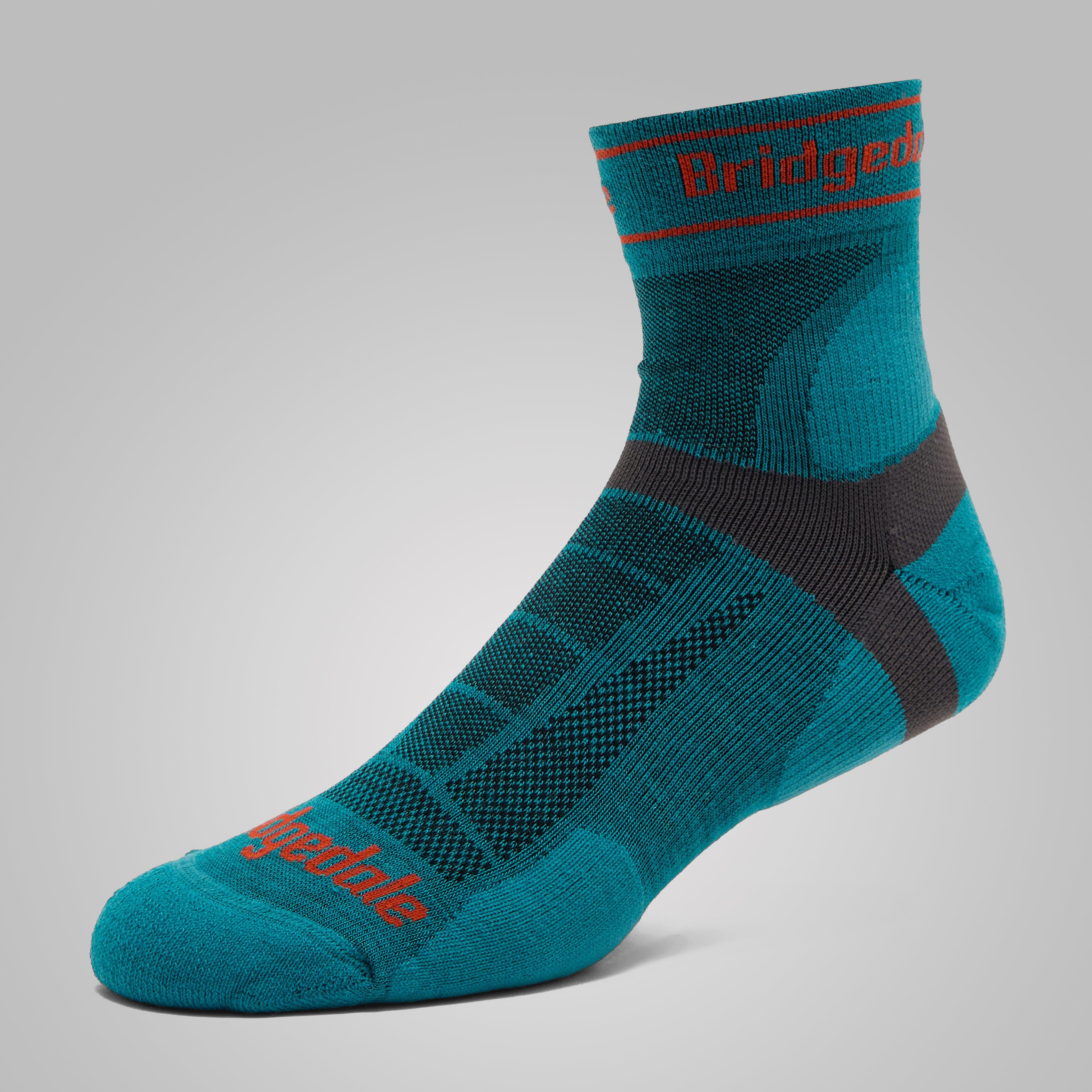 Men's Trail Run Ultra Light Merino Sport 3/4 Crew