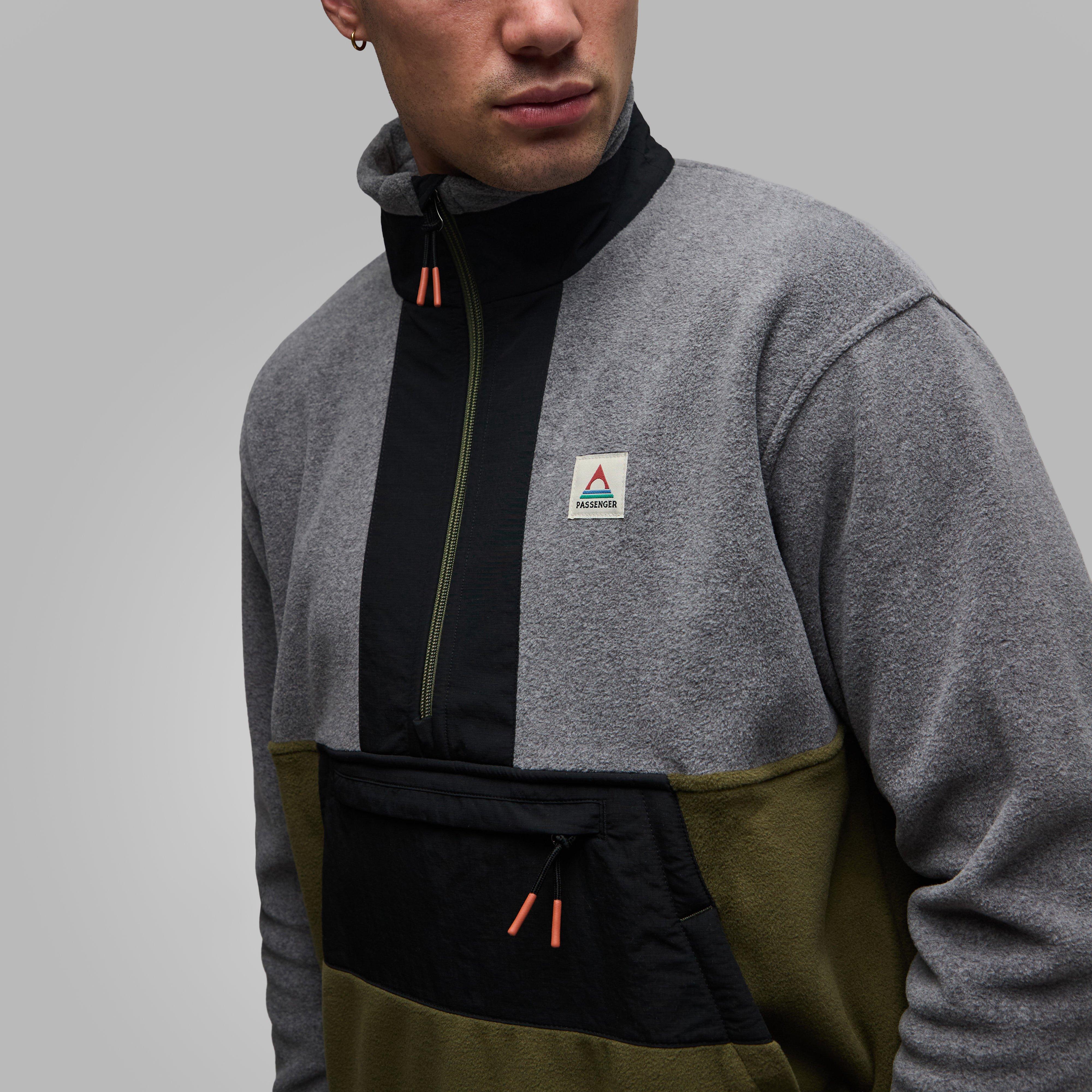 Men's Woodland Hoodless 1/2 Zip Polartec® Fleece