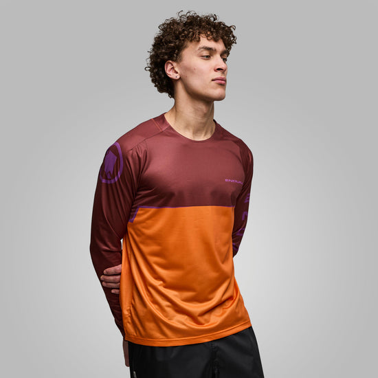 SingleTrack Core Print L/S Tee