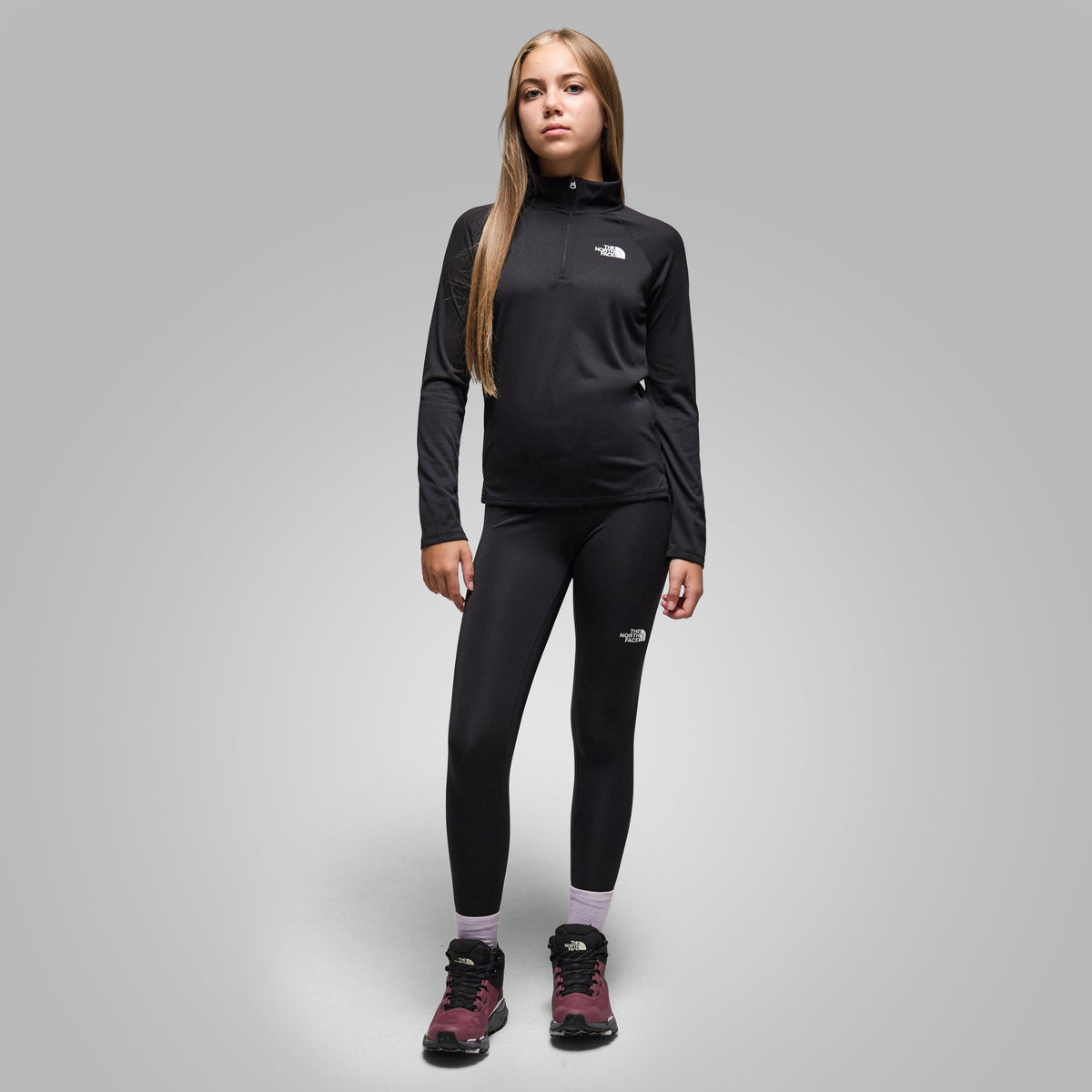 Girls' Flex 1/2 Zip Top