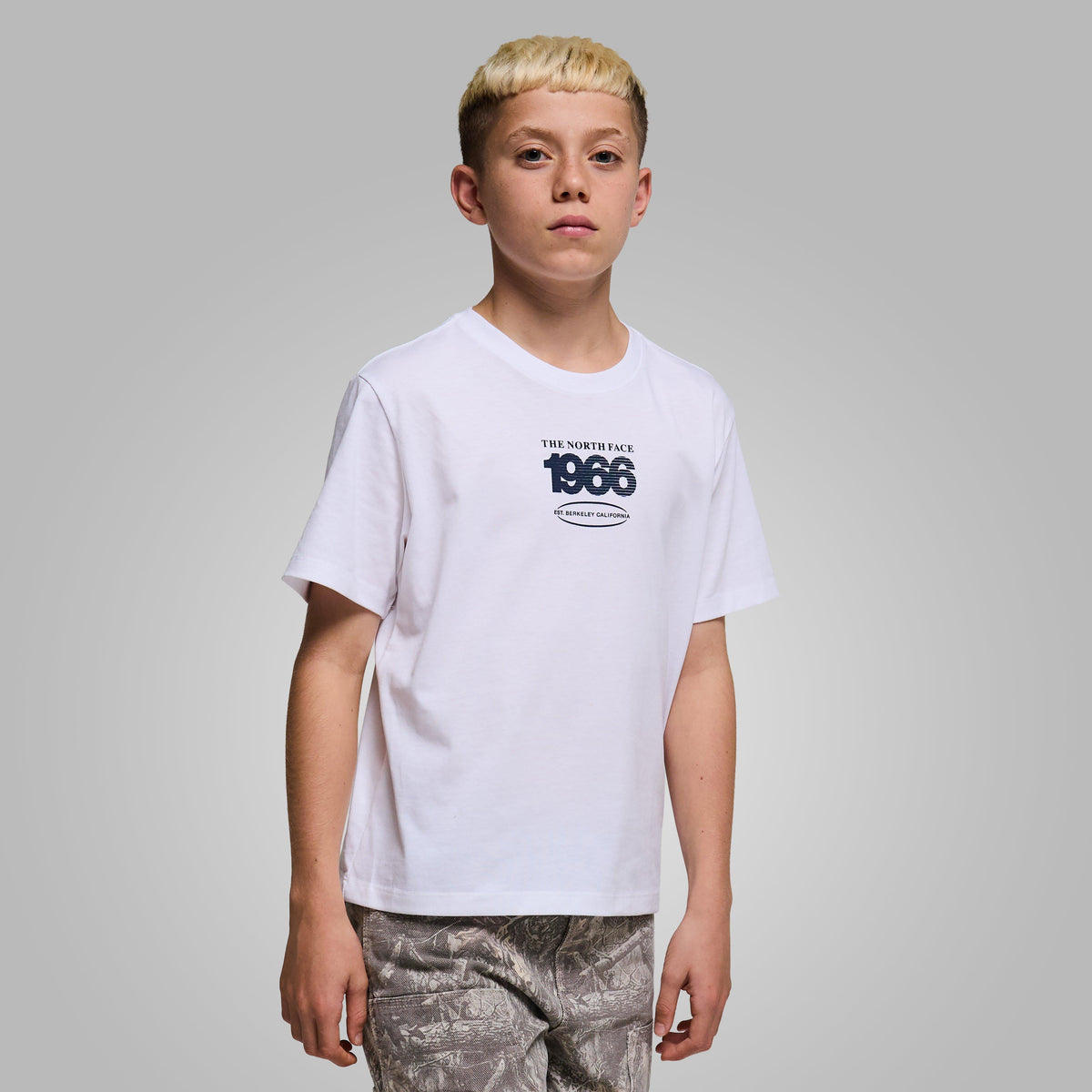 Kids' 1966 TNF Junior Crew Graphic T-Shirt