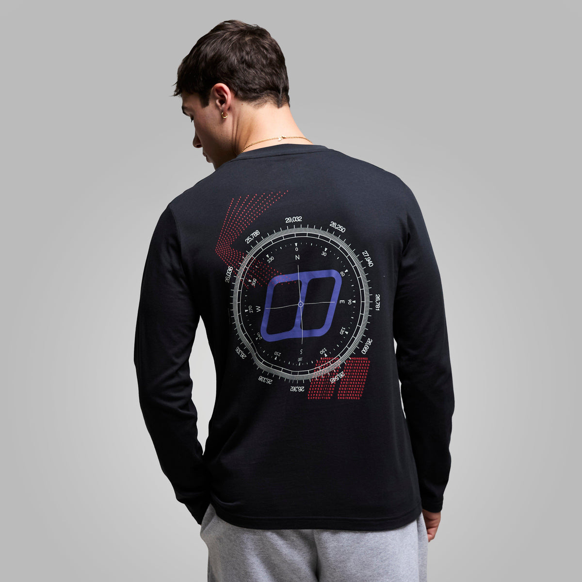 Men's Compass Essential Long Sleeve Tee