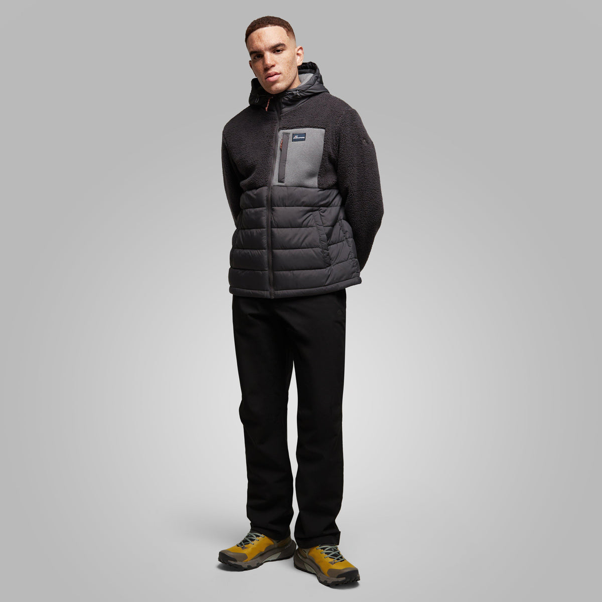 Men's Jakob Hooded Hybrid Jacket