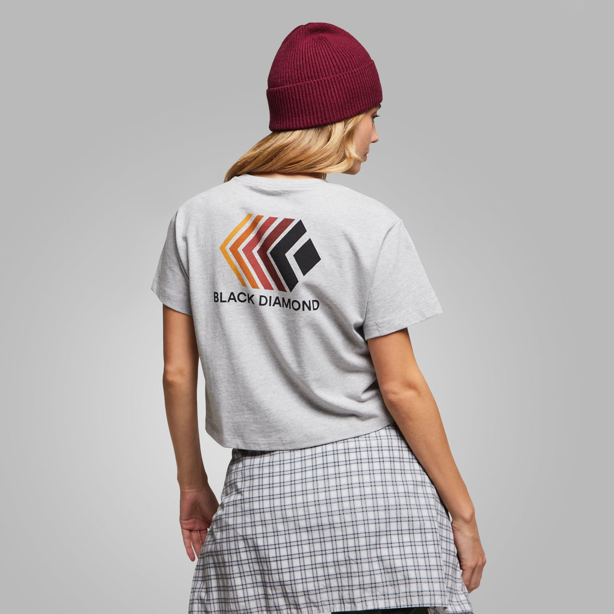 Women's Faded Crop Short Sleeve Tee