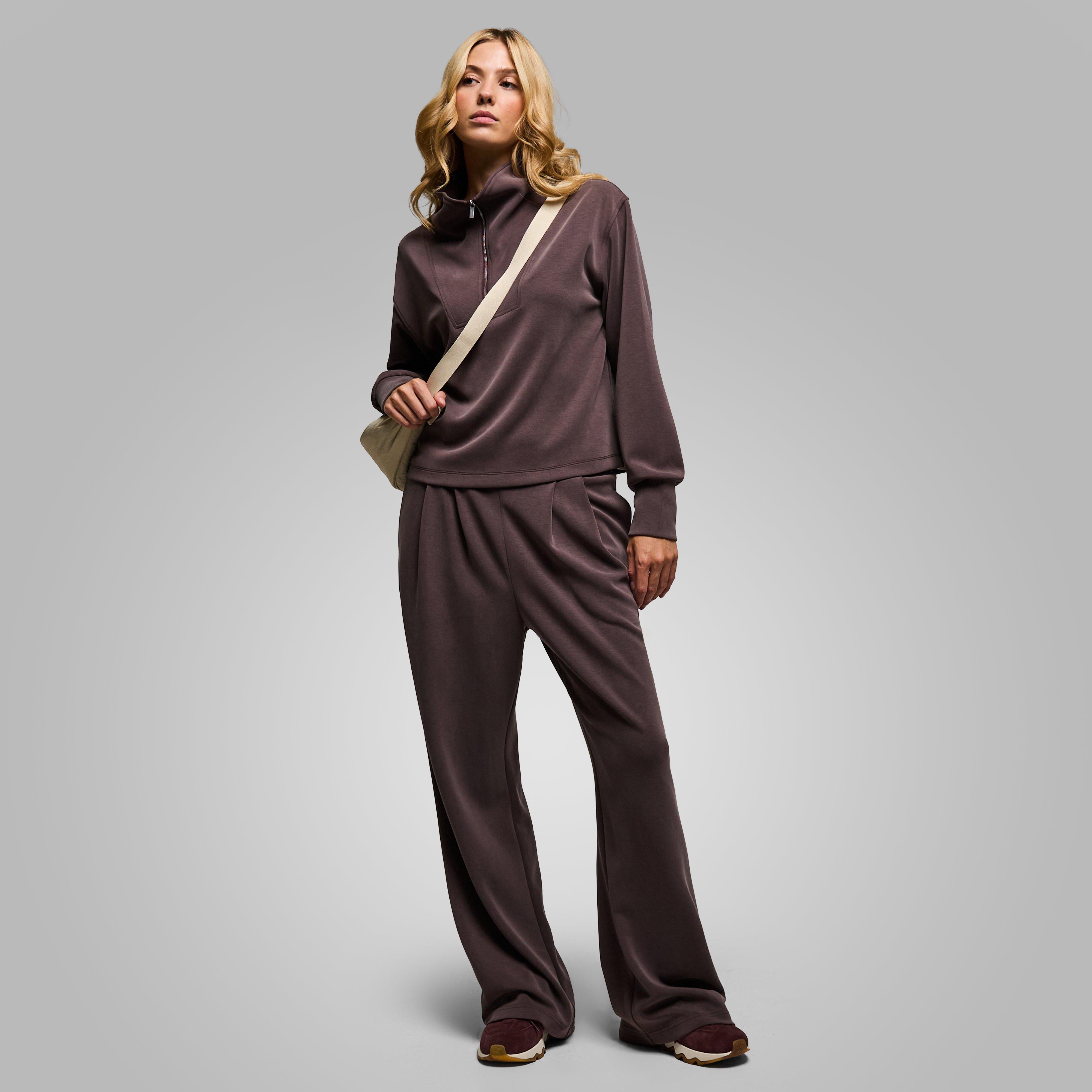 Women’s Sand Wash Wide Leg Trousers