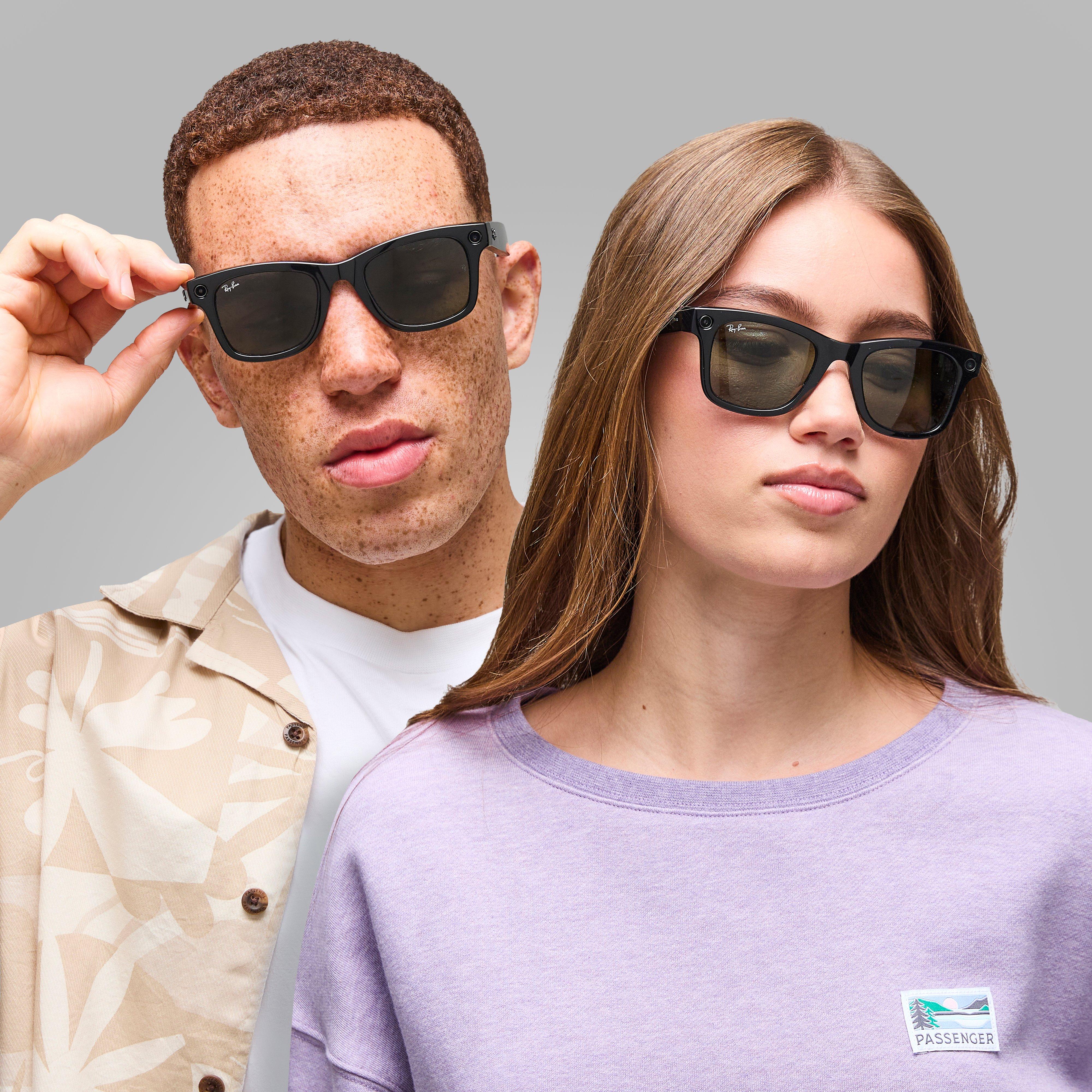 Meta Wayfarer Sunglasses