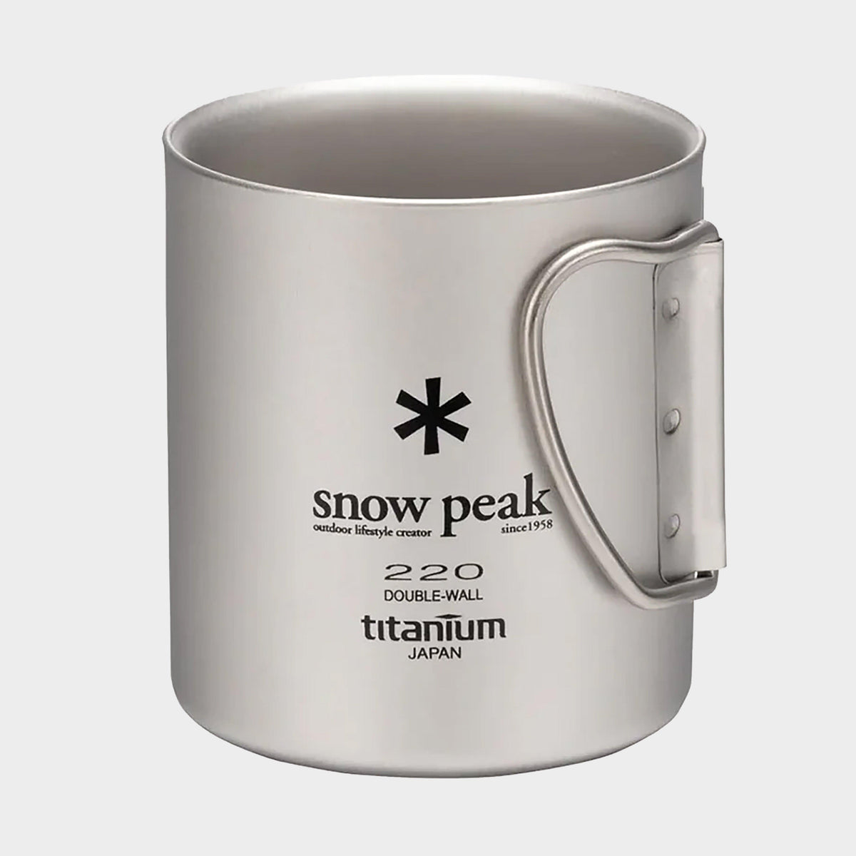 Titanium Single Wall Mug 220ml