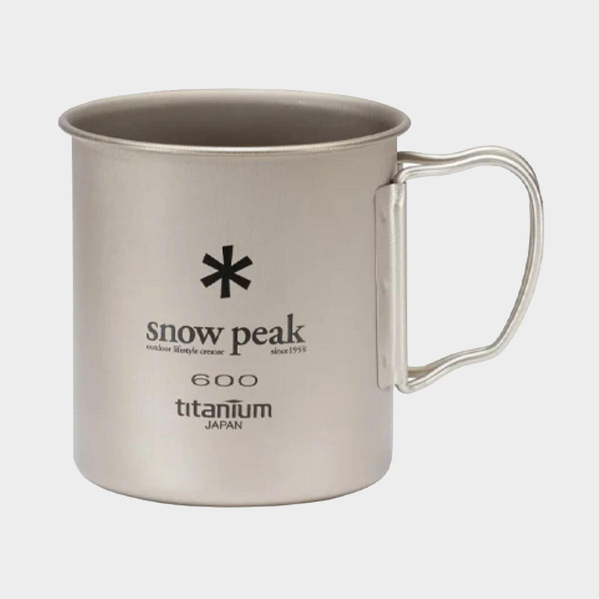 Titanium Single Wall Mug 600ml