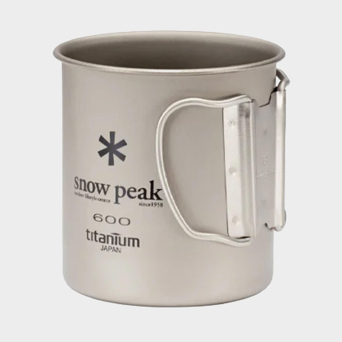Titanium Single Wall Mug 600ml