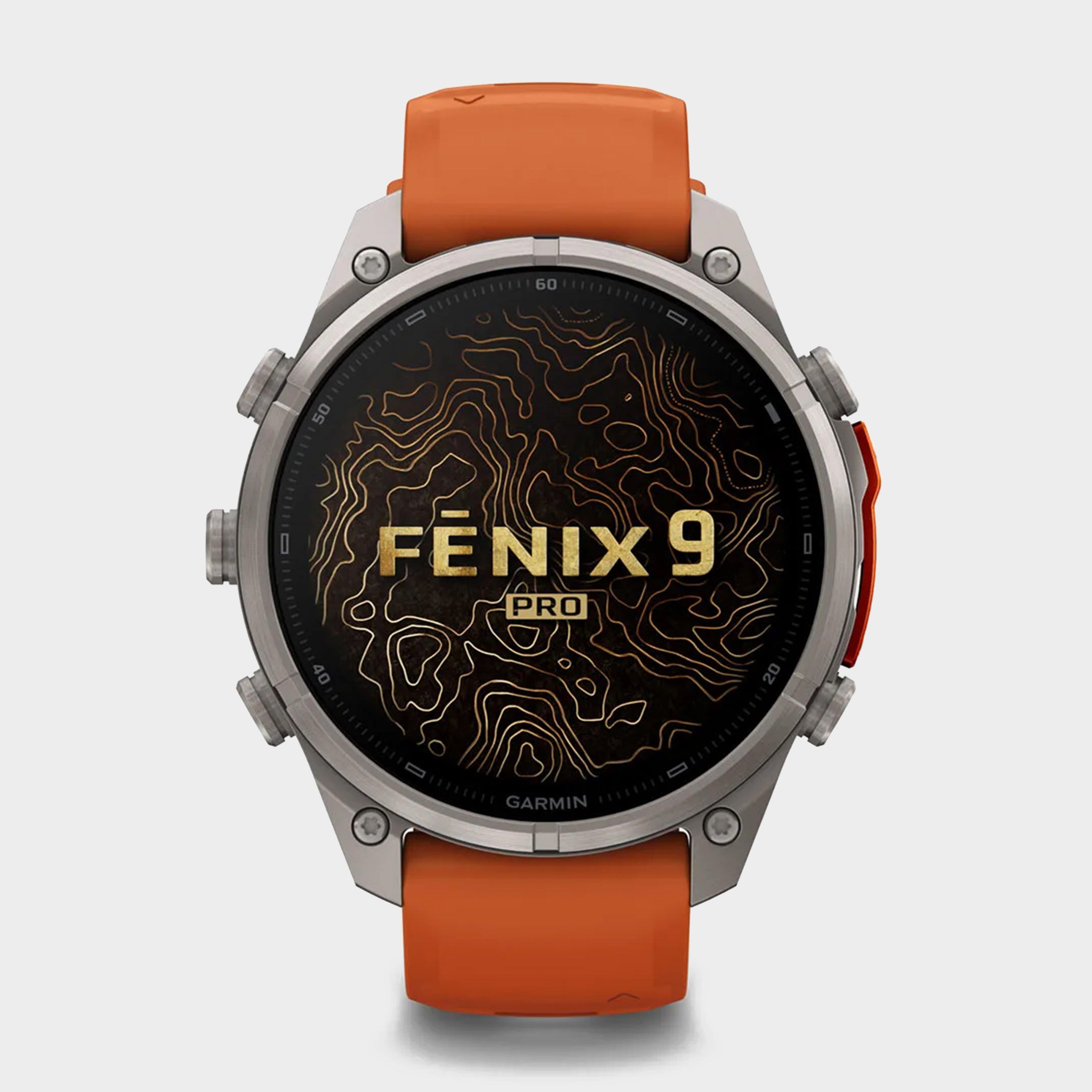 fenix® 9 Pro inReach® 47mm Autumn Orange GPS Multisport Smartwatch