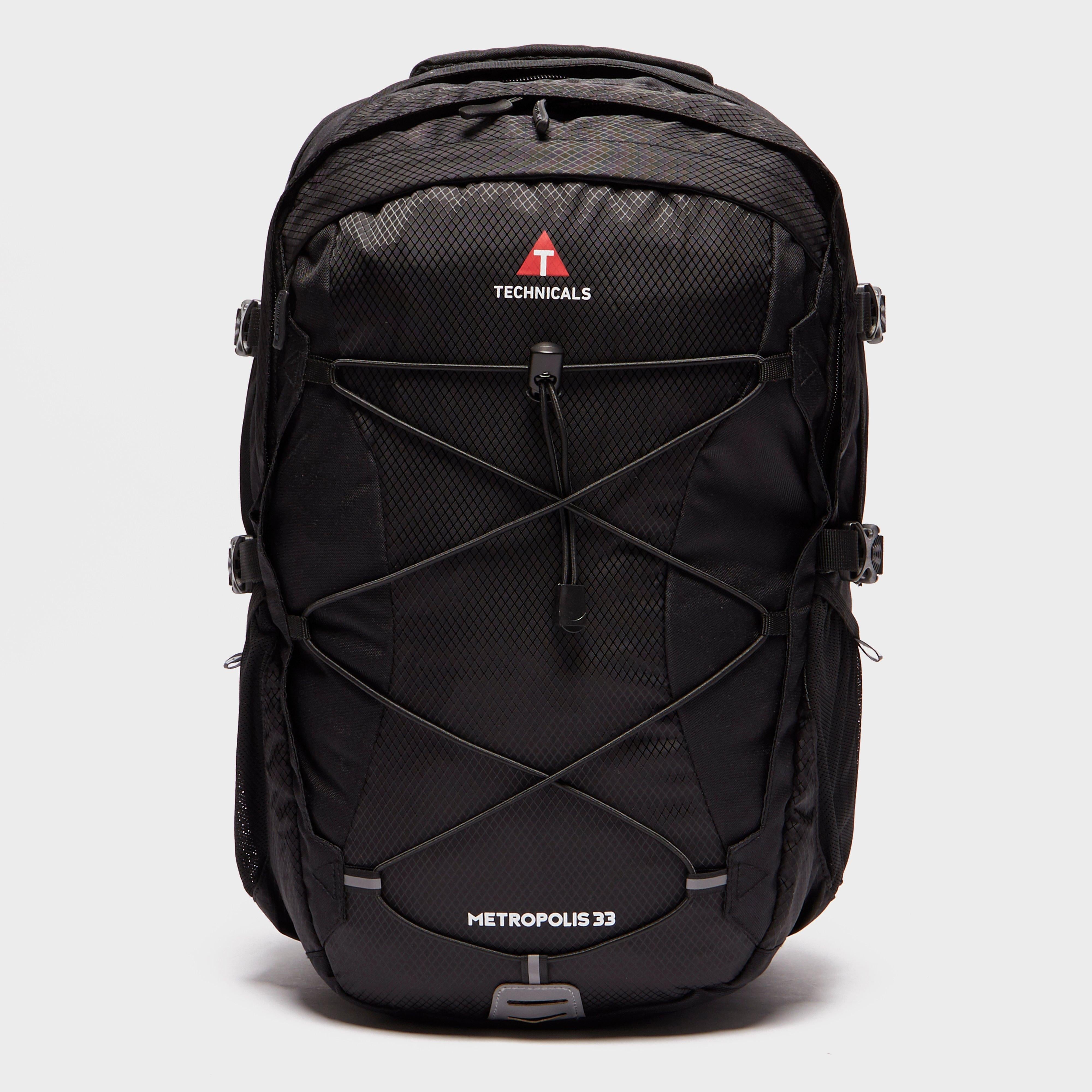 Black Technicals Metropolis 33L Backpack – Blacks
