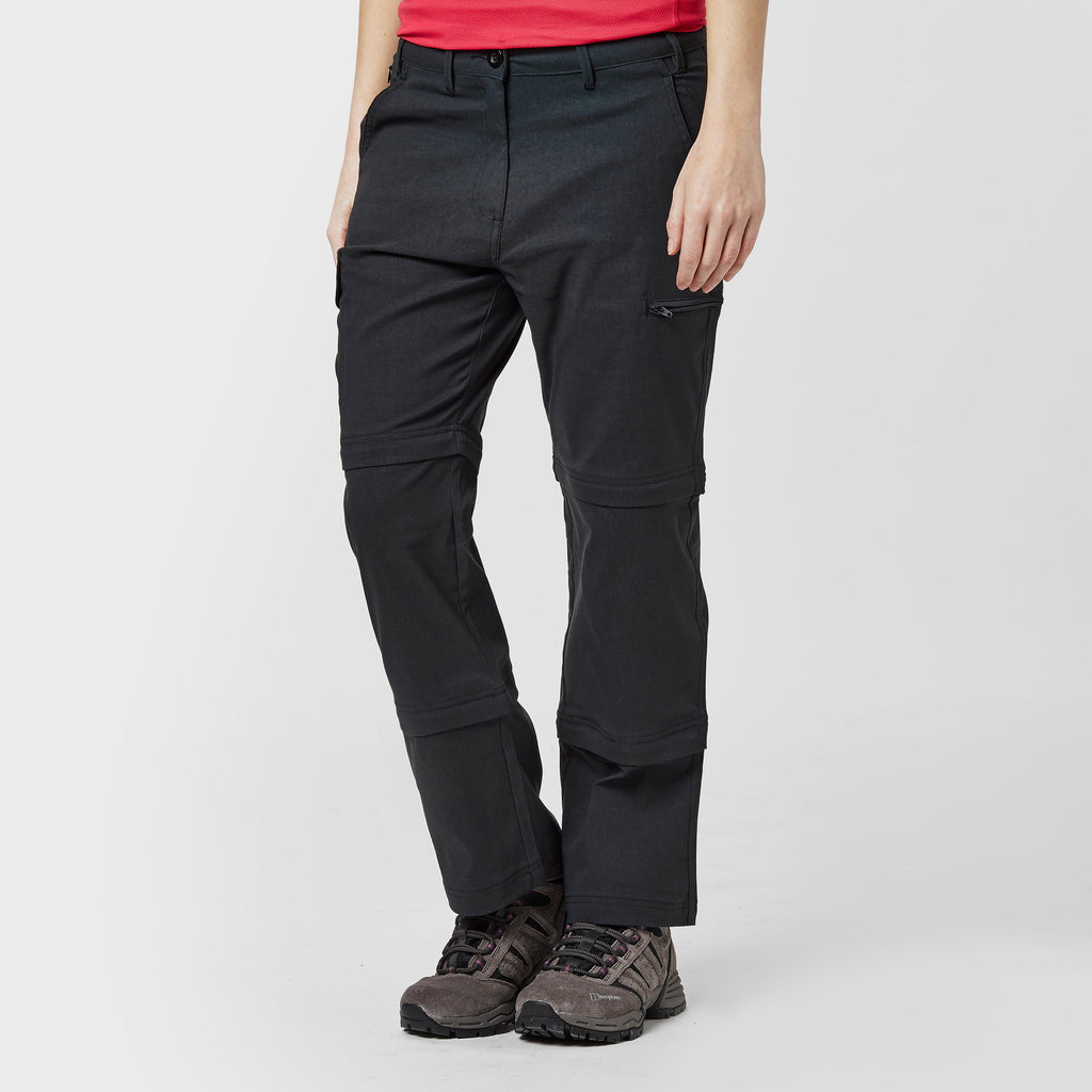 Women's Stretch Double Zip Off Trousers - Short