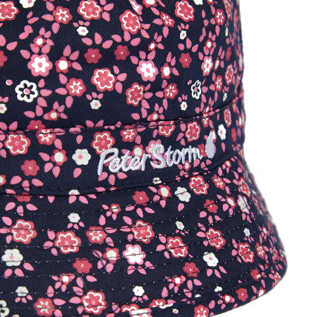 Kids Flower Reversible Bucket Hat