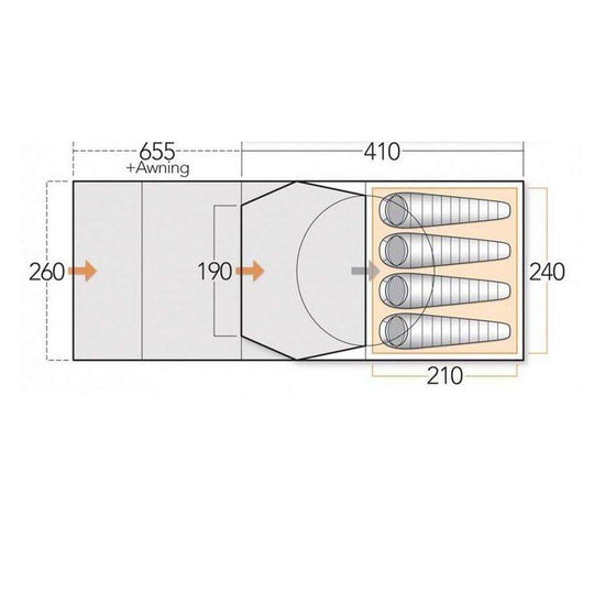 Kalu 400 Footprint