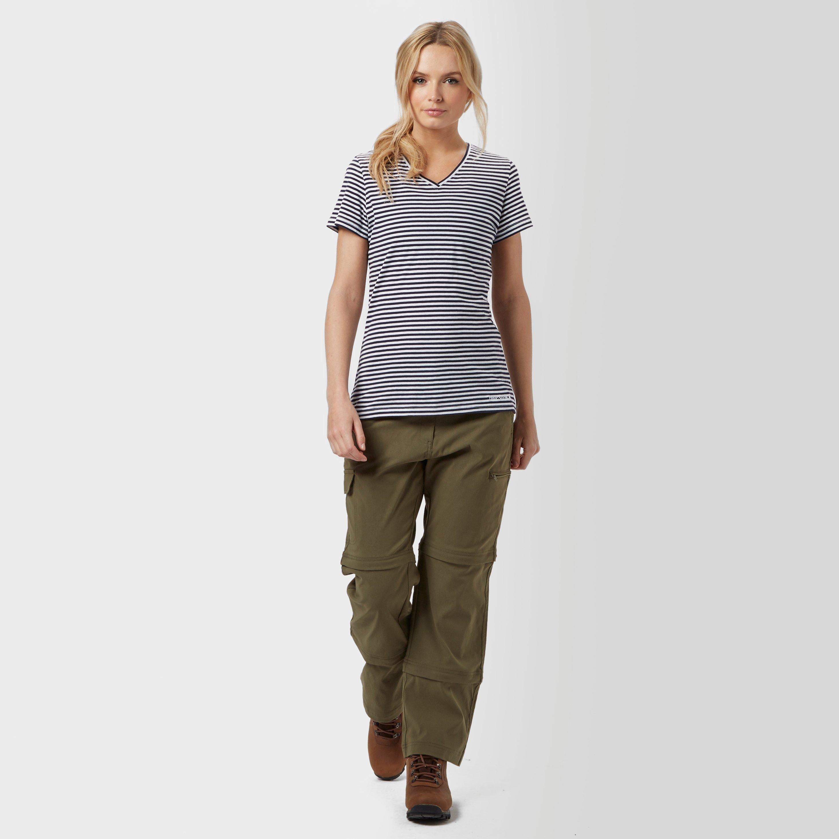 Women's Stretch Double Zip Off Trousers - Short