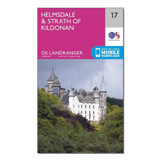 Landranger 17 Helmsdale & Strath of Kildonan Map
