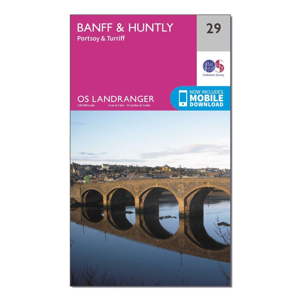 Landranger 29 Banff & Huntly Map