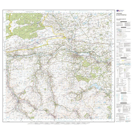 Landranger 87 Hexham & Haltwhistle Map With Digital Version