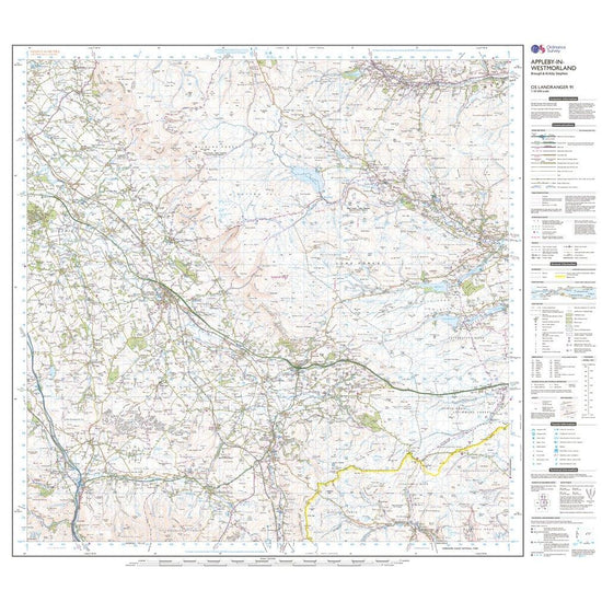 Landranger 91 Appleby-in-Westmorland Map With Digital Version