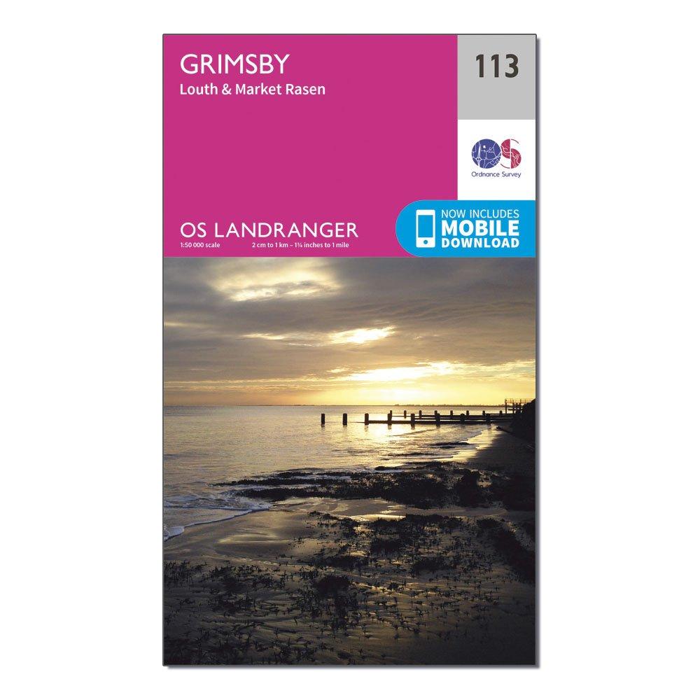 Landranger 113 Grimsby Map