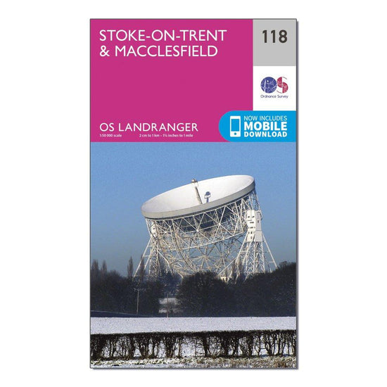 Landranger 118 Stoke-on-Trent & Macclesfield Map