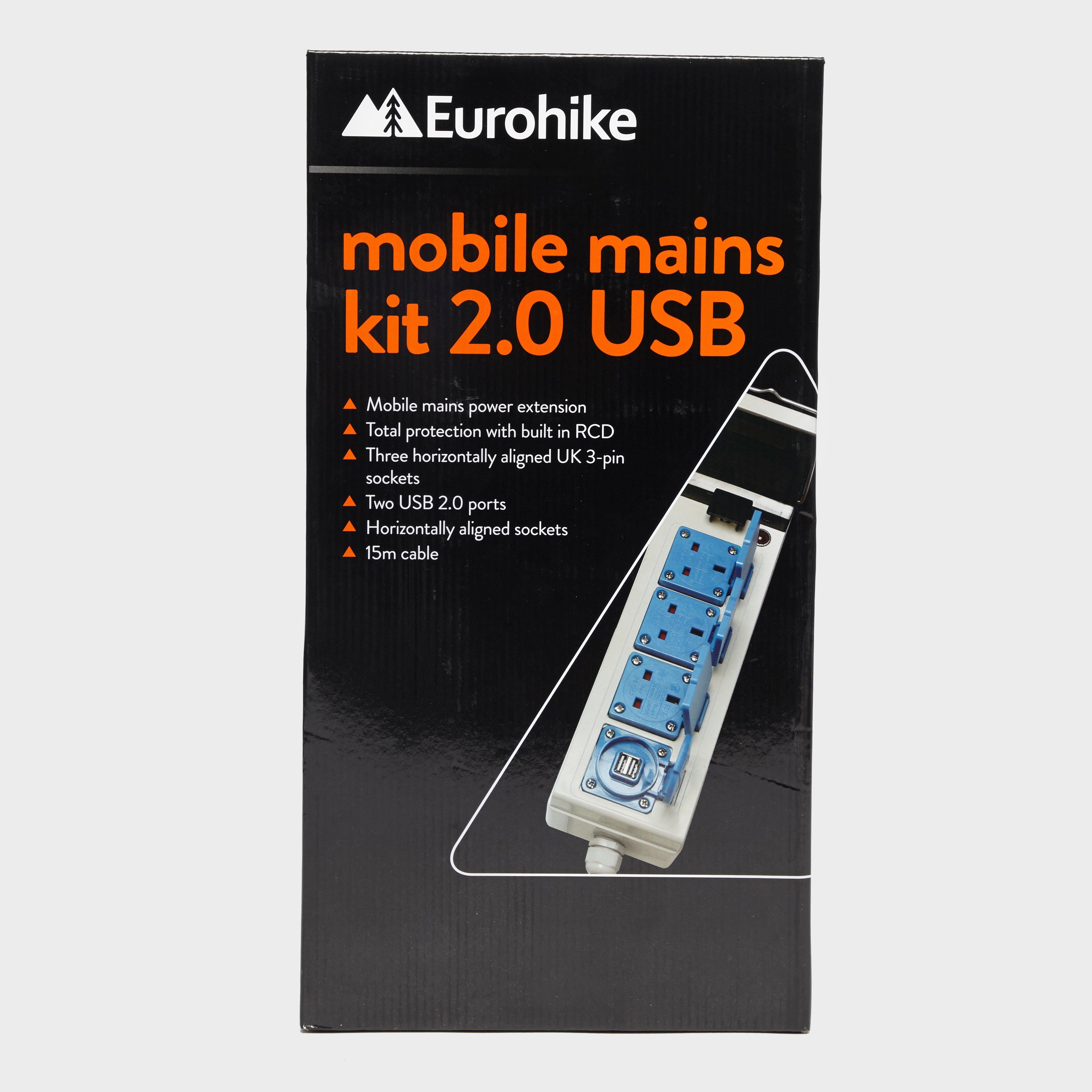 Mobile Mains Kit Deluxe with 2 USB