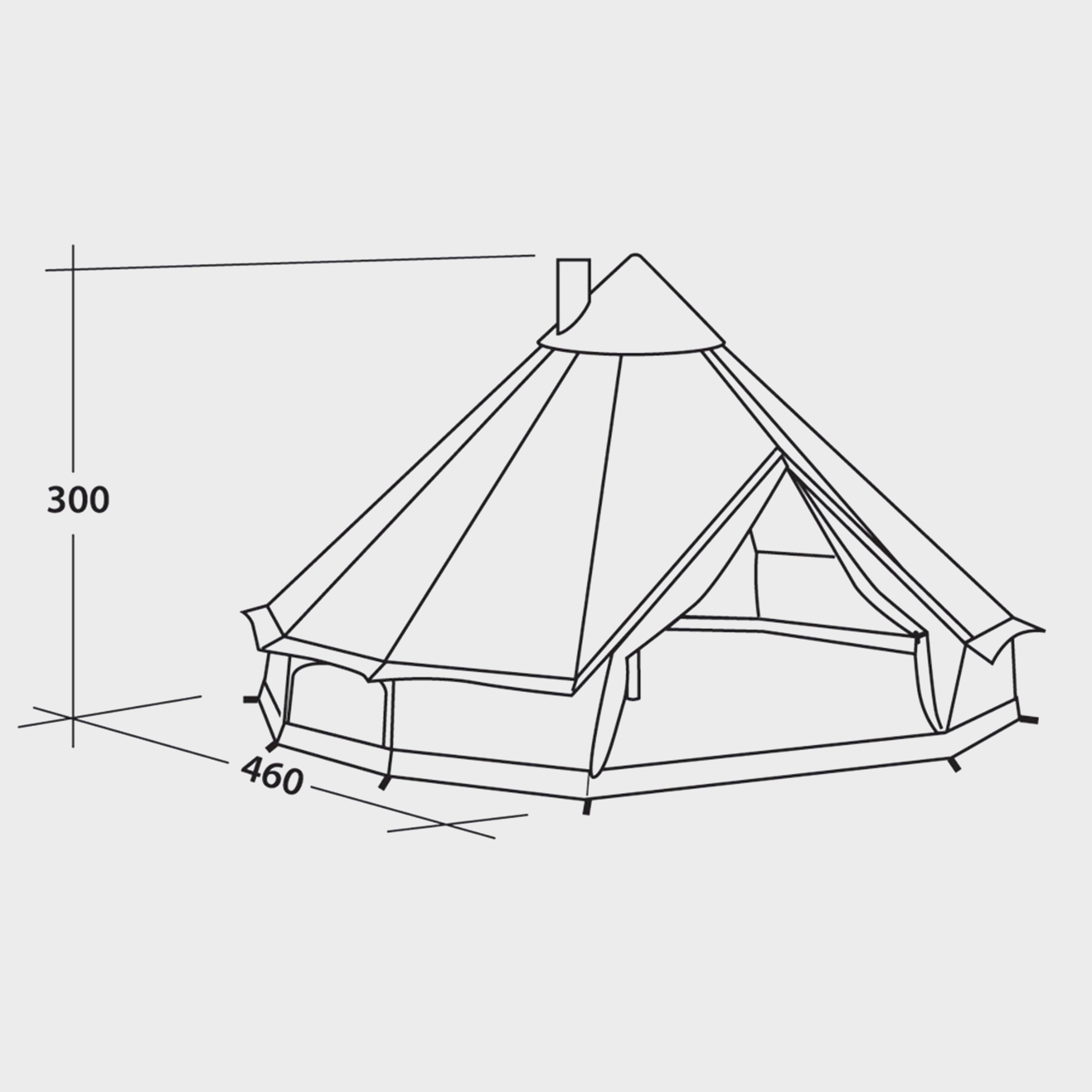 Klondike Grande 9-Person Tent