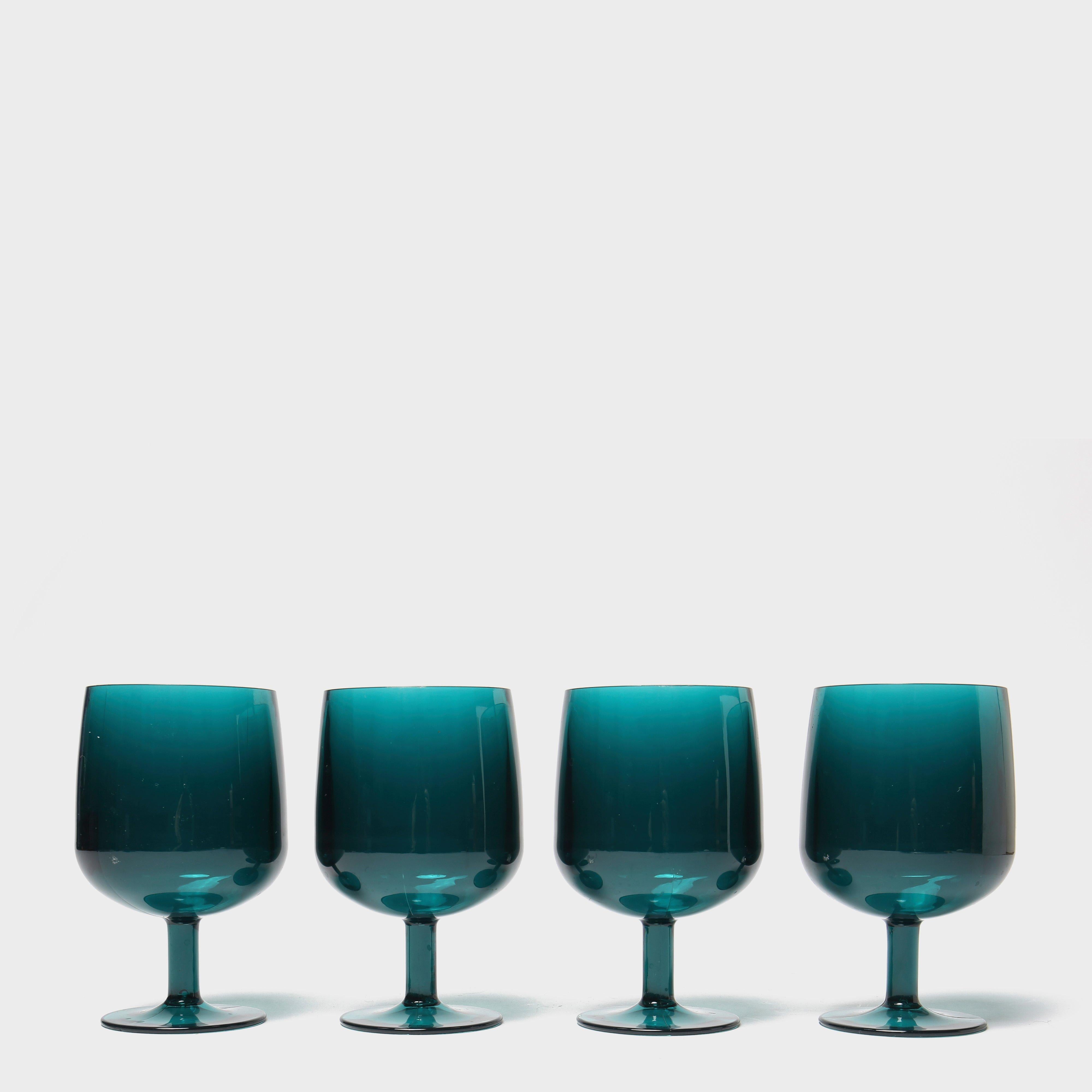 Geo Triangle Wine Glasses 4-Pack