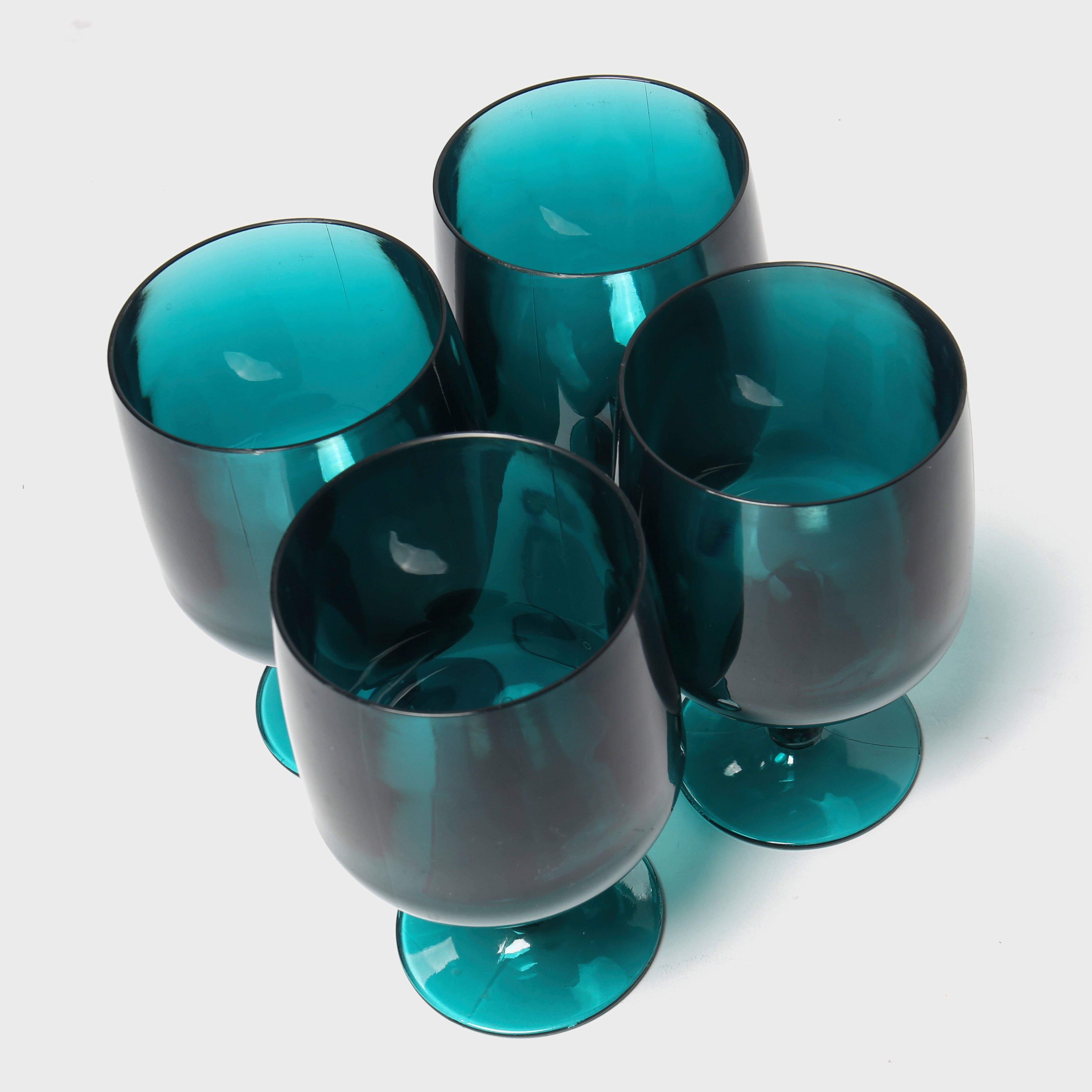 Geo Triangle Wine Glasses 4-Pack