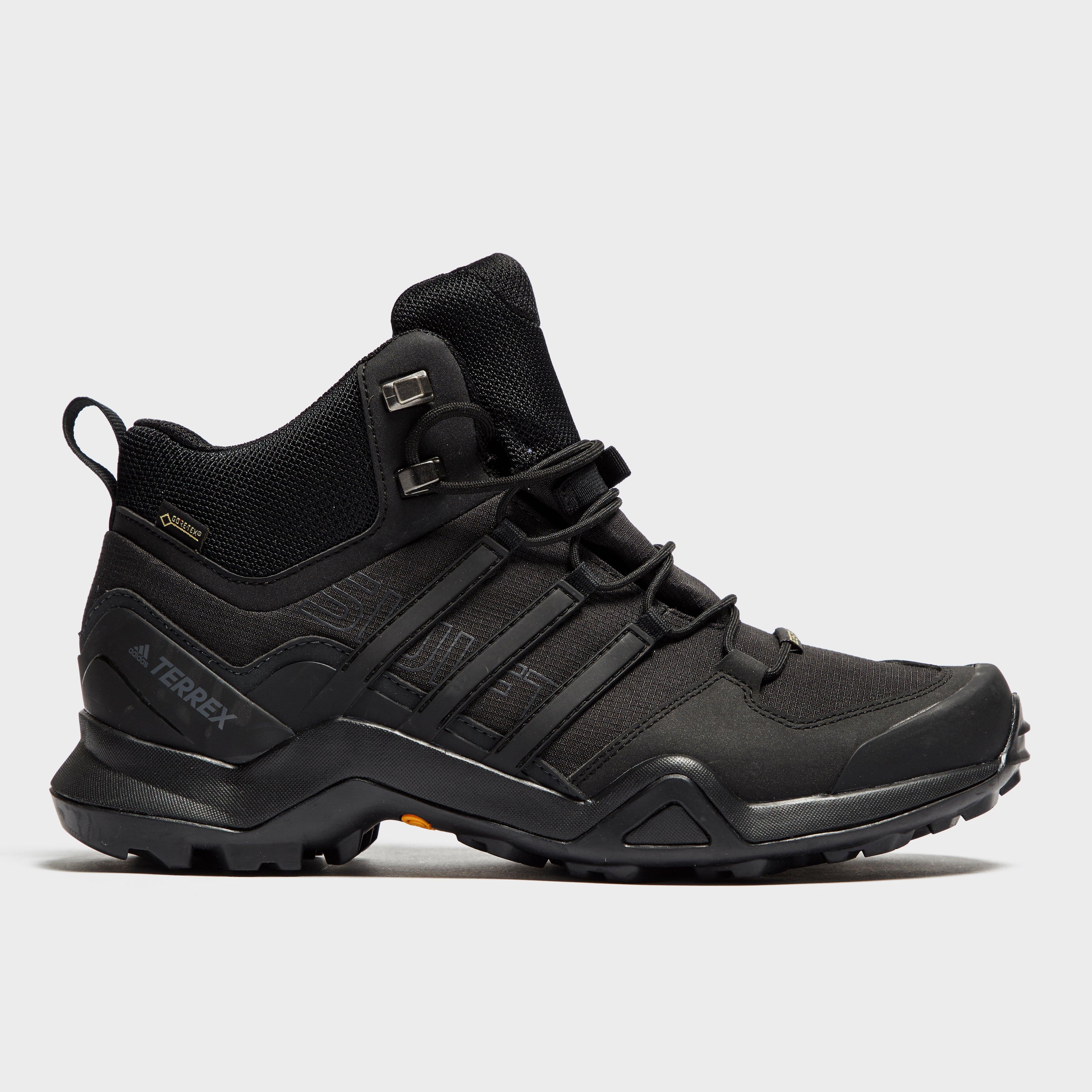 Black adidas Men's Terrex Swift R2 Mid GORE-TEX® Shoes – Blacks