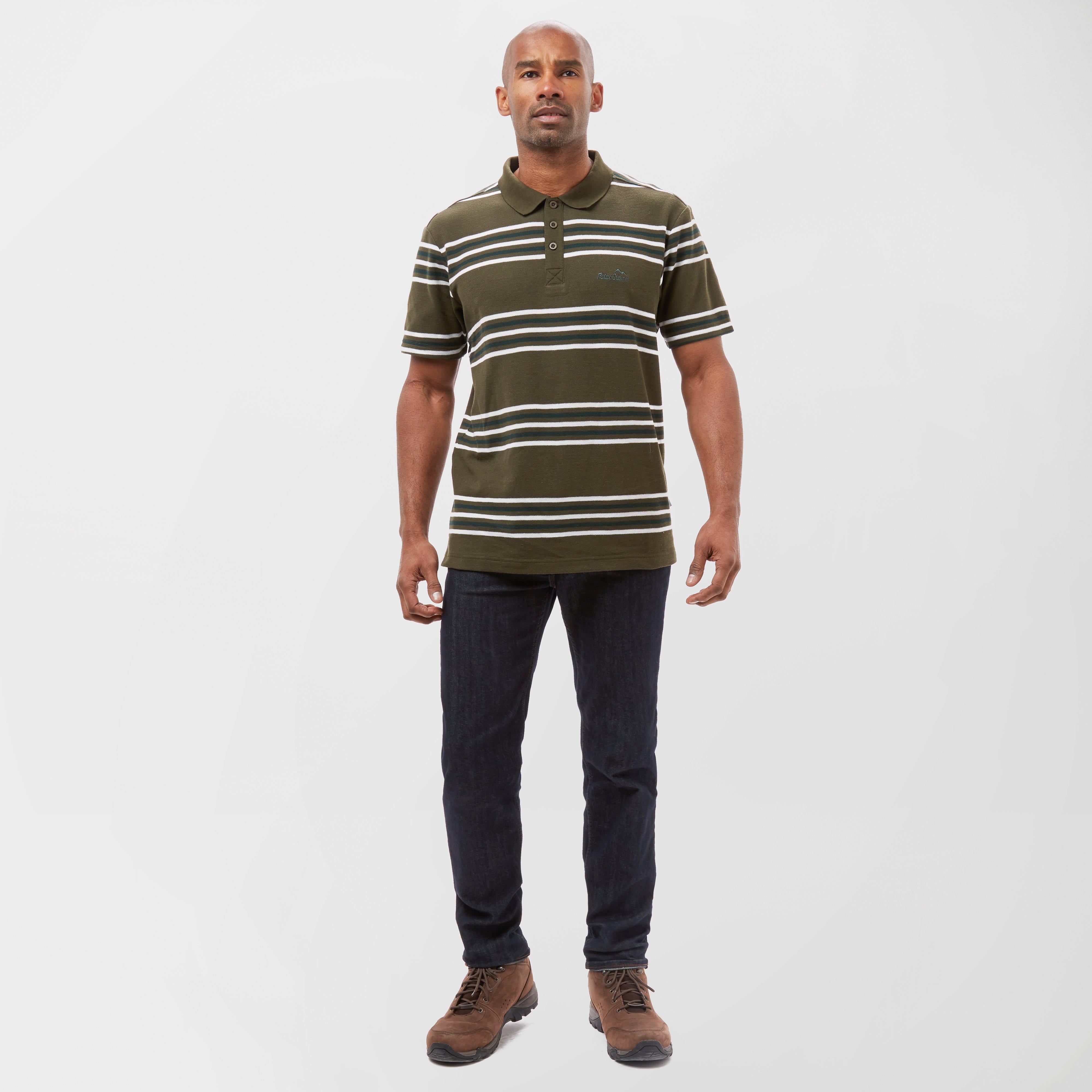 Men's Striped Polo Shirt