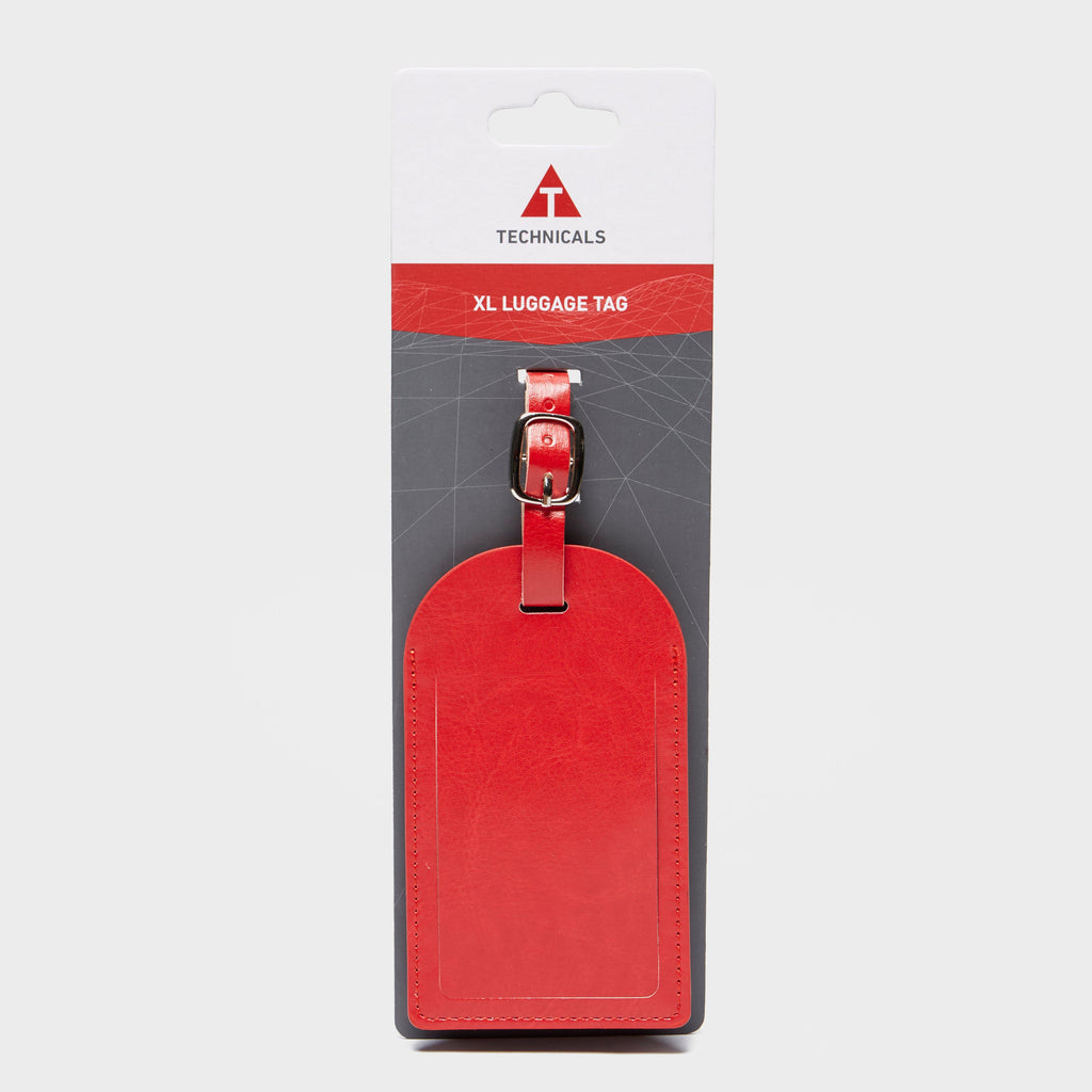 Extra Large Leather Luggage Tag