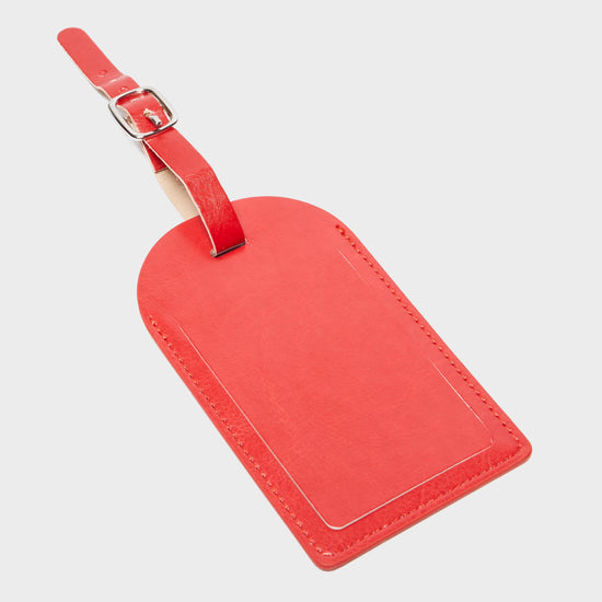 Extra Large Leather Luggage Tag