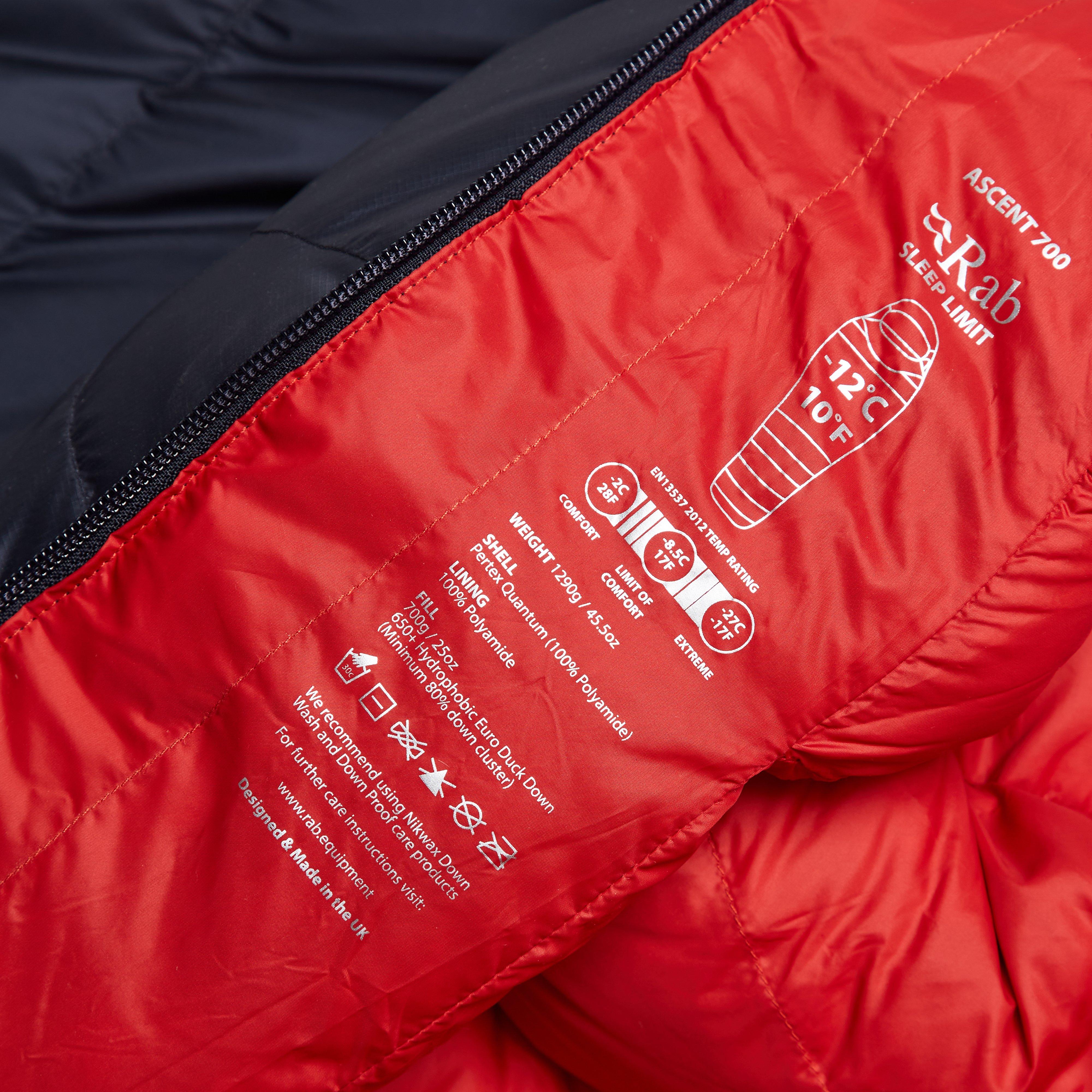 Ascent 700 Down Sleeping Bag