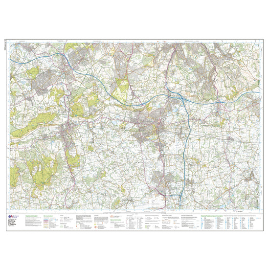 Explorer 146 Dorking, Box Hill & Reigate Map With Digital Version