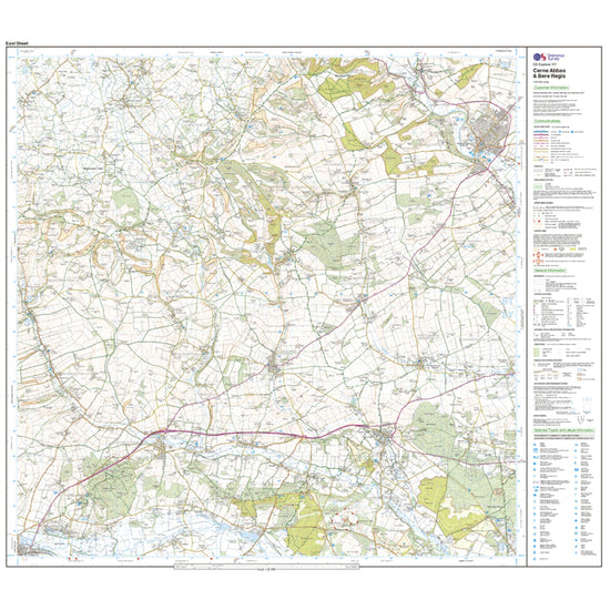Explorer Active 117 Cerne Abbas & Bere Regis Map With Digital Version