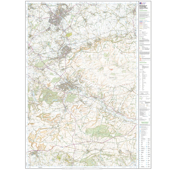 Explorer Active 143 Warminster & Trowbridge Map With Digital Version