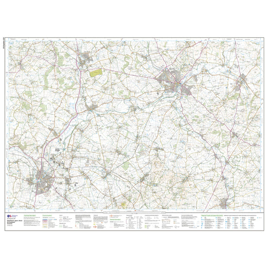 Explorer 205 Stratford-upon-Avon & Evesham Map With Digital Version