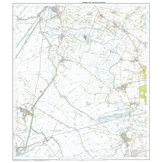 Explorer 228 March & Ely Map With Digital Version
