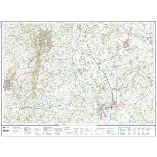Explorer Active 190 Malvern Hills & Bredon Hill Map With Digital Version