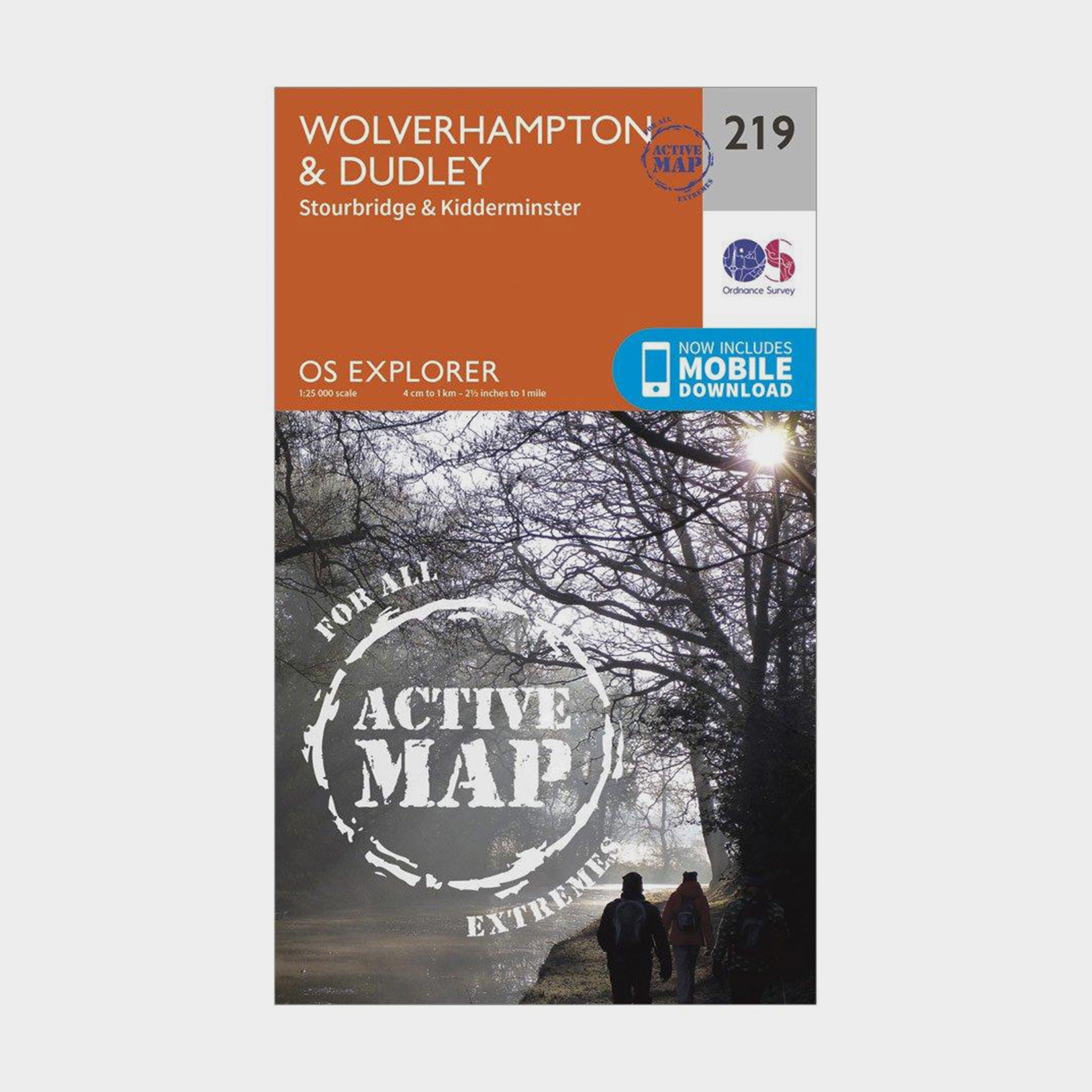 Explorer Active 219 Wolverhampton & Dudley Map With Digital Version