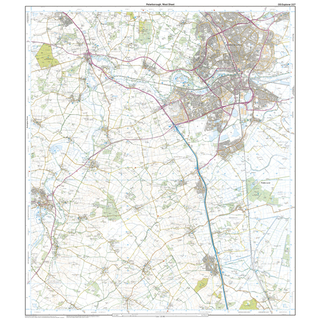 Explorer Active 227 Peterborough Map With Digital Version