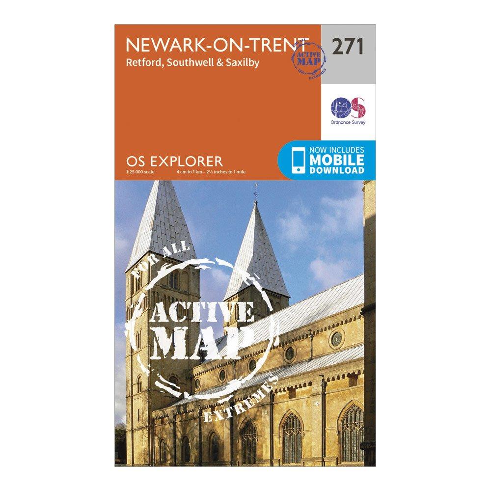 Explorer Active 271 Newark-on-Trent Map With Digital Version