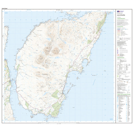 Explorer 355 Jura & Scarba Map With Digital Version