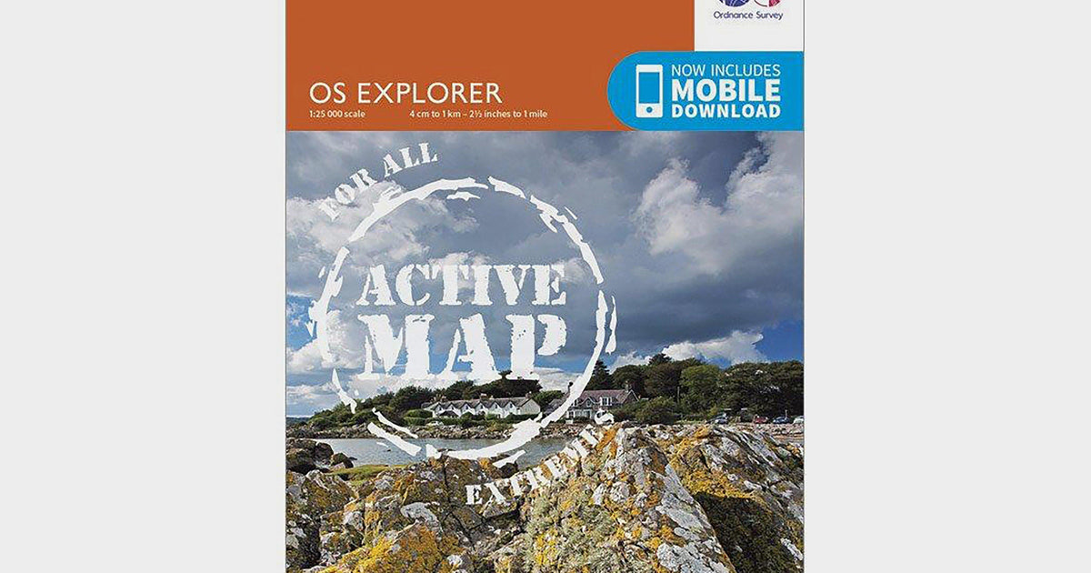 Ordnance Survey Explorer Active 313 Dumfries & Dalbeattie Map With ...