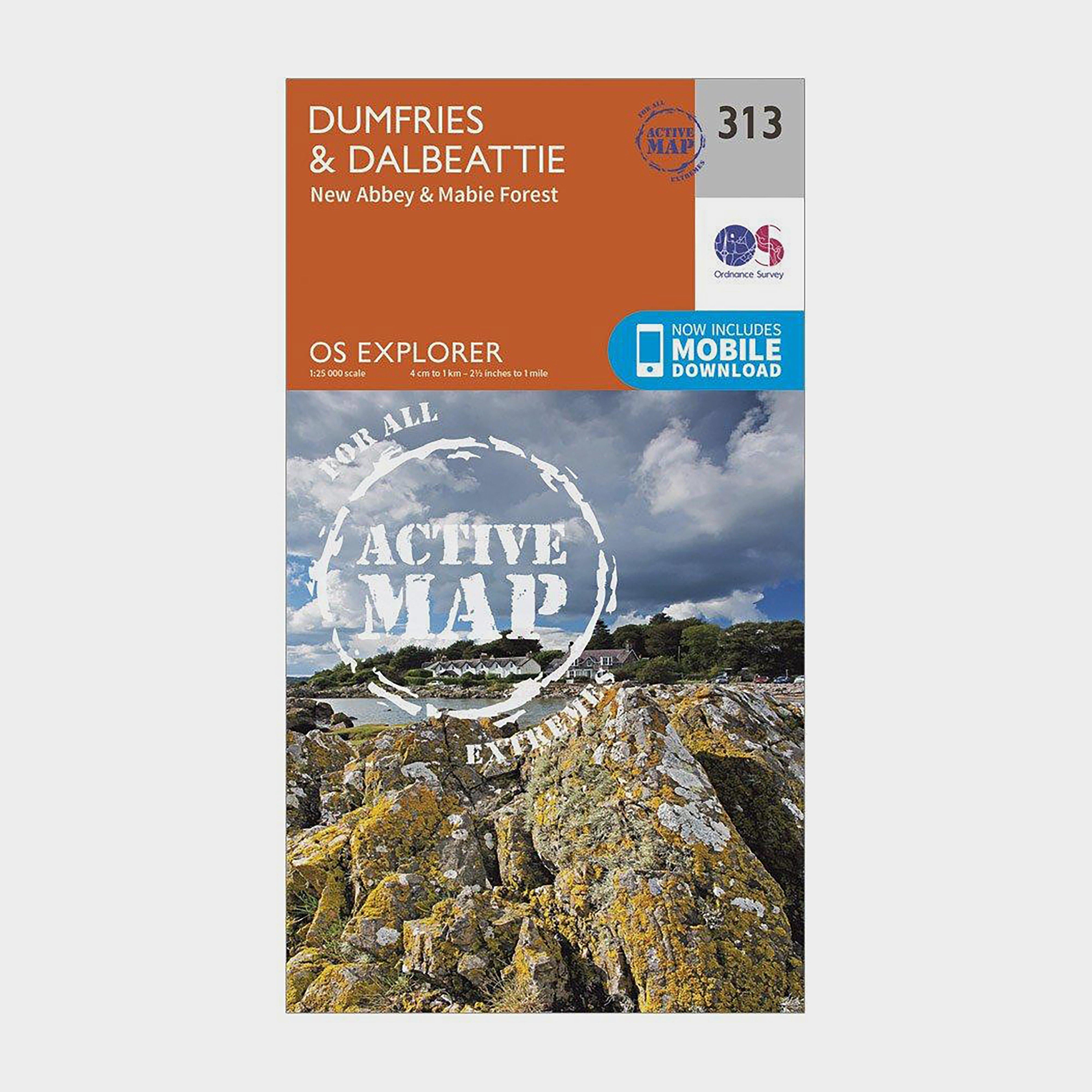 Explorer Active 313 Dumfries & Dalbeattie Map With Digital Version