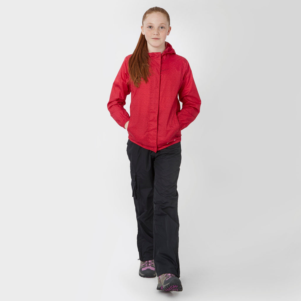 Kid’s Hooded Packable Waterproof Jacket