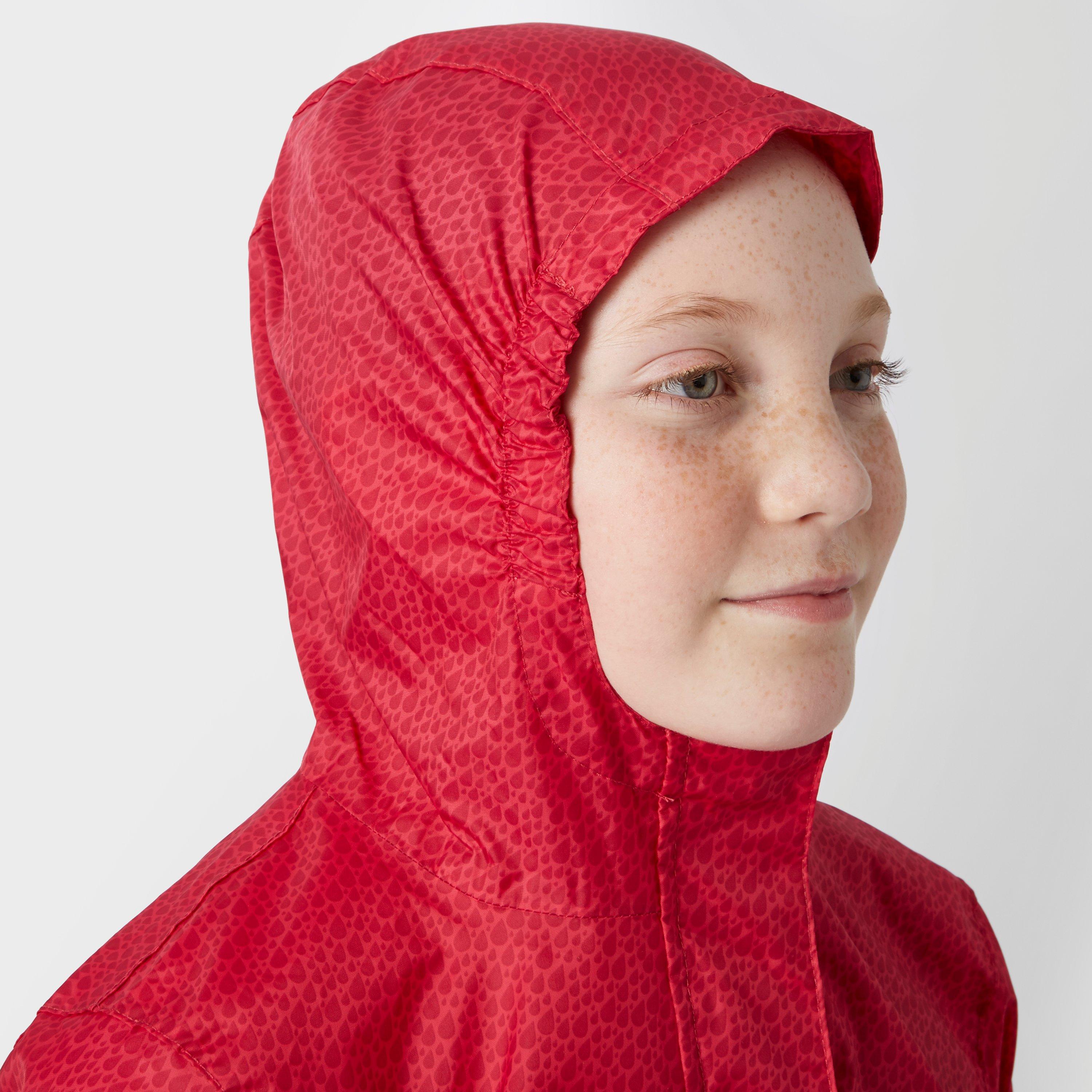 Kid’s Hooded Packable Waterproof Jacket