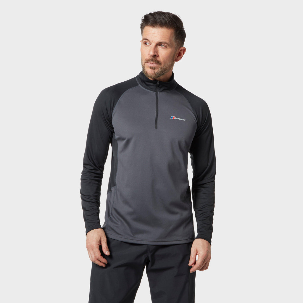 Men's Tech LS Zip Tee 2.0